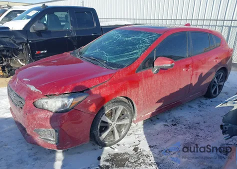 2017 Subaru Impreza 2.0I Sport z USA, uszkodzony, nr VIN 4S3GTAL65H3705138